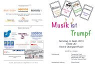 Konzertprogramm (PDF) - Orchester Gossau-Flawil
