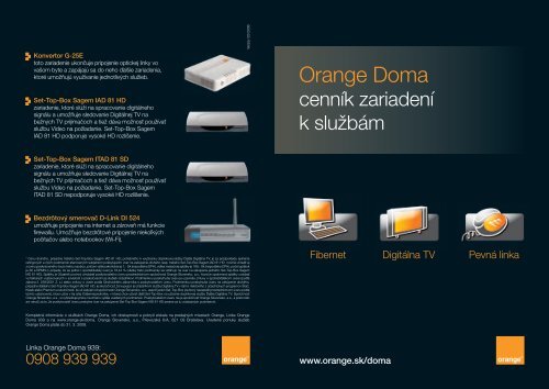 Orange Doma - Orange Slovensko, as