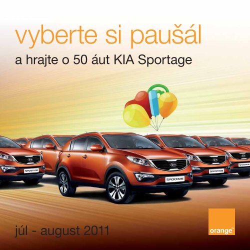 vyberte si paušál Orange Slovensko, as