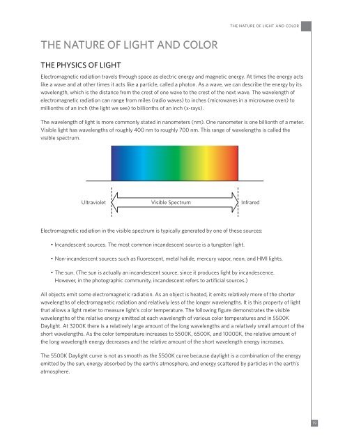 THE NATURE OF LIGHT AND COLOR - Kodak