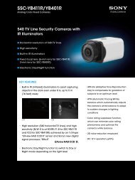 SSC-YB411R/YB401R - Elvia CCTV