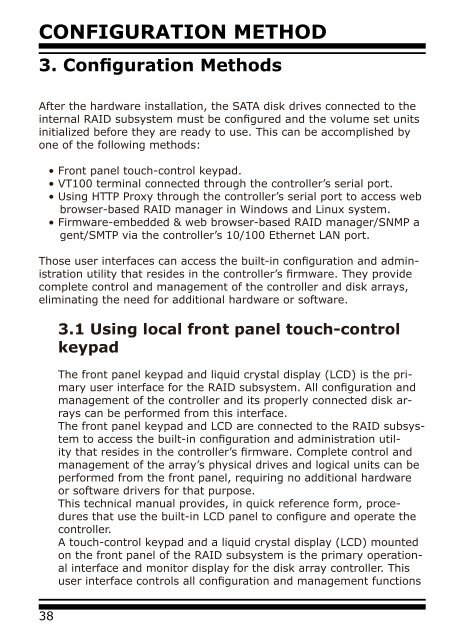 Detailed User's Manual - Sans Digital