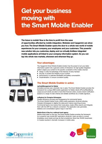 Get your business moving with the Smart Mobile Enabler - Mobistar