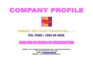 NURIZAT MR FOOD MARKETING - Melaka Pages Malaysia