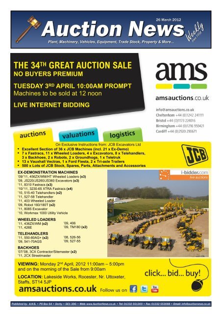 Auction News Mar 26 12 - Auction News Services