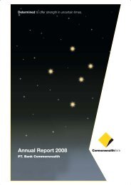 Annual Report 2008 - Commonwealth Bank