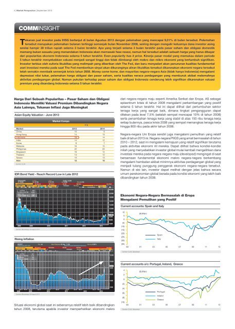 Market Perspective September 2013 - Commonwealth Bank