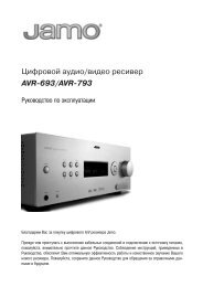 AV Ресивер Jamo AVR-693_793