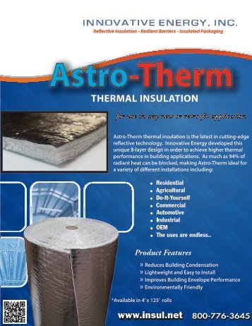 AstroTherm Thermal Insulation - Innovative Energy