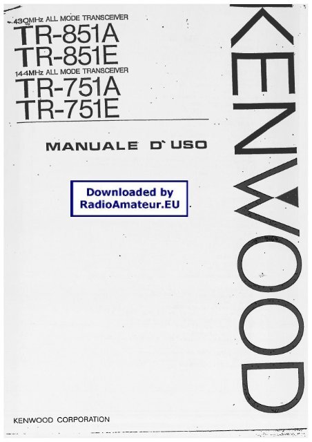 Kenwood 751e manual