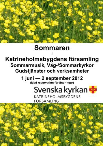 Sommaren - Katrineholmsbygdens fÃ¶rsamling