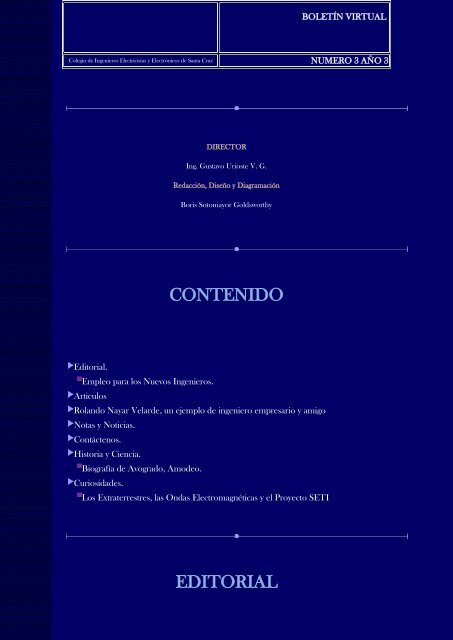 CONTENIDO EDITORIAL - cieesc.com