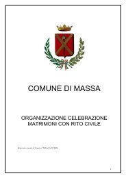 COMUNE DI MASSA
