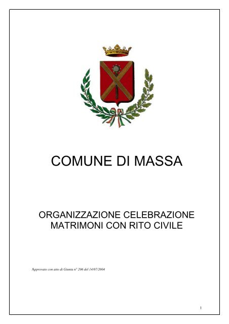 COMUNE DI MASSA