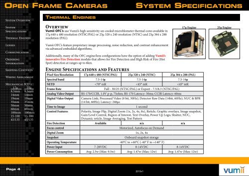 SyStem SpecificationS - Premier Electronics