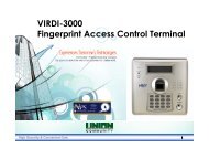 VIRDI-3000 Fingerprint Access Control Terminal