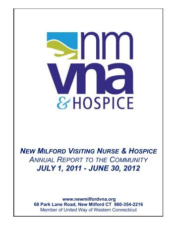 JULY 1, 2011 - JUNE 30, 2012 - New Milford Visiting Nurse ...