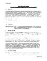 Attachment A Page 1 of 4 STATEMENT OF WORK SECURITY ...