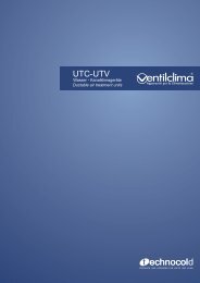 Preisliste Ventilclima - UTC,UTV - Technocold