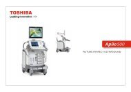 Aplioâ¢ 500 PDF - Toshiba Medical Systems Corporation