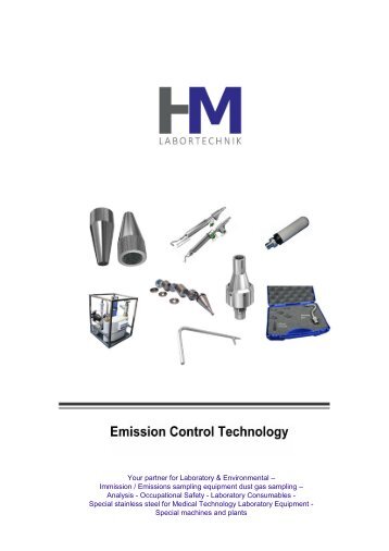 HM catalog Emission Control Technology 2015