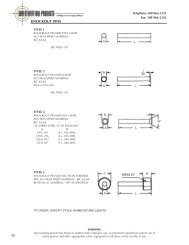 KNOCKOUT PINS - Wrentham Tool