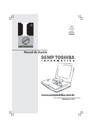 Manual do Usuário - Semp Toshiba