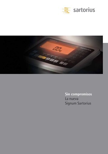 Balanzas industriales Sartoris - AMCO Instruments, SRL