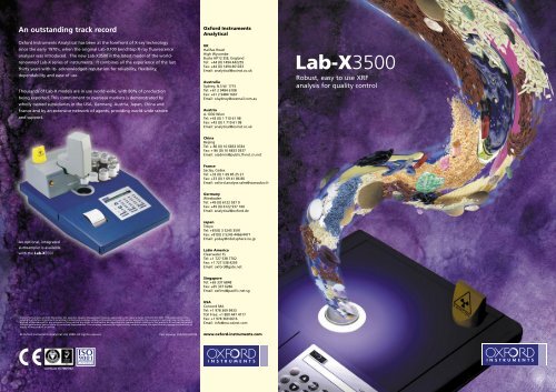 Lab-X3500 - AMCO Instruments, SRL