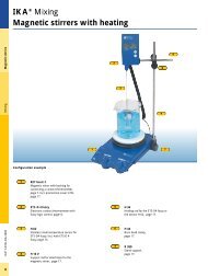 IKAÂ® Mixing Magnetic stirrers with heating - ESSLAB