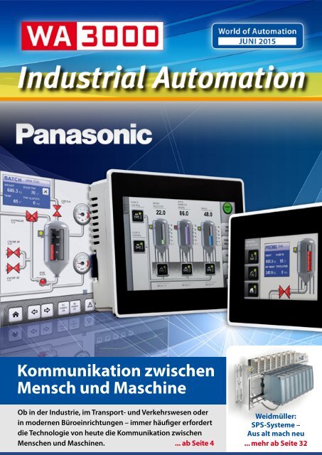 WA3000 Industrial Automation Juni 2015 