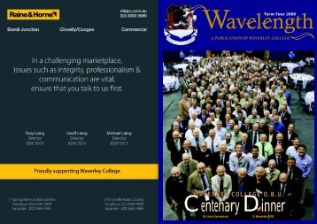 November Issue (1.02MB) - Waverley College