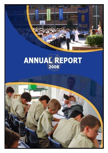 Waverley College Annual Report 2008 (394KB)