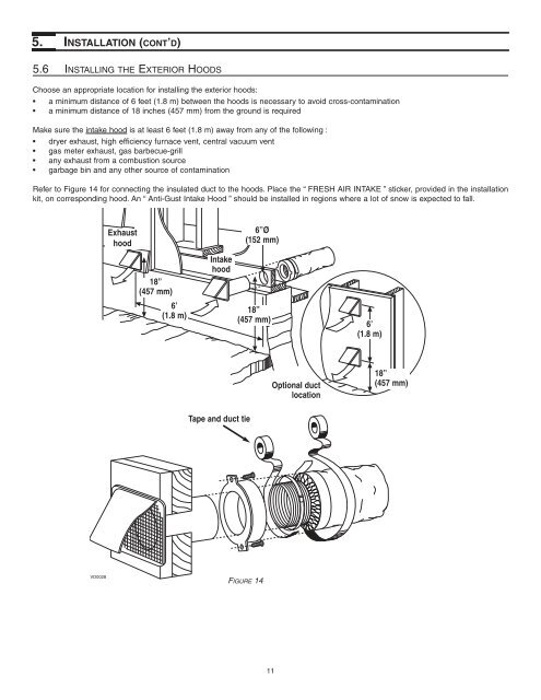 Quattro ERV Installation Manual (07918 rev. C):Constructo ... - Venmar