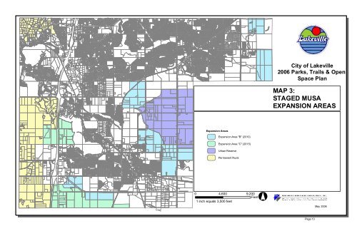 2006 Parks, Trails and Open Space Plan - City of Lakeville