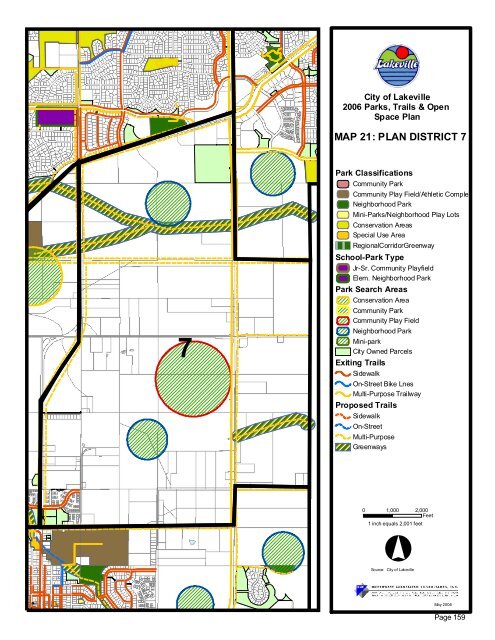 2006 Parks, Trails and Open Space Plan - City of Lakeville