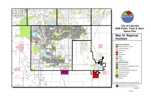 2006 Parks, Trails and Open Space Plan - City of Lakeville