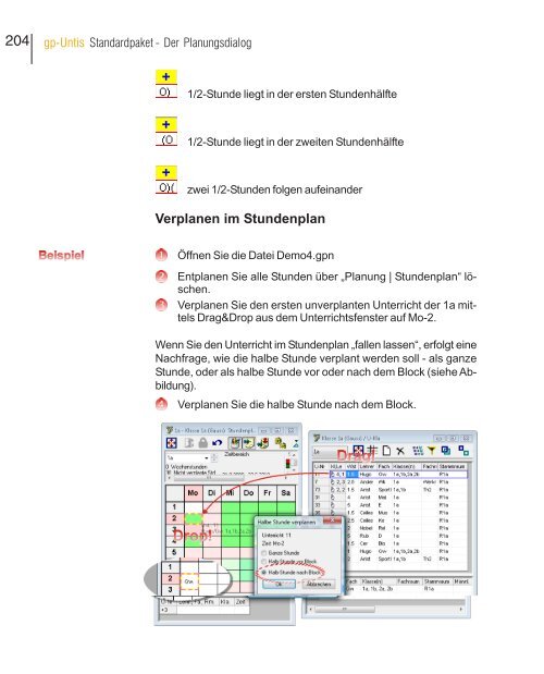 Das Benutzerhandbuch für Untis