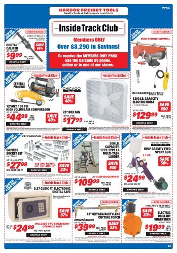 Harbor freight inside track club coupons 2019