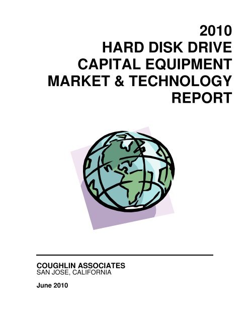 2010 Hard Disk Drive Capital Equipment and Technology Report