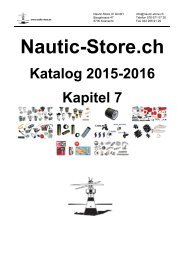 Nautic-Store.ch Bootszubehör Katalog Kapitel 7