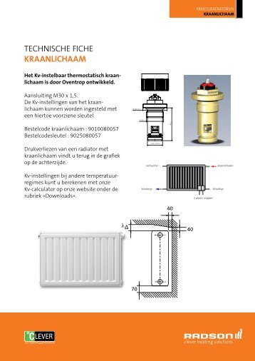 TECHNISCHE FICHE KRAANLICHAAM