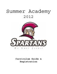 Summer Academy - DeSmet Jesuit High School