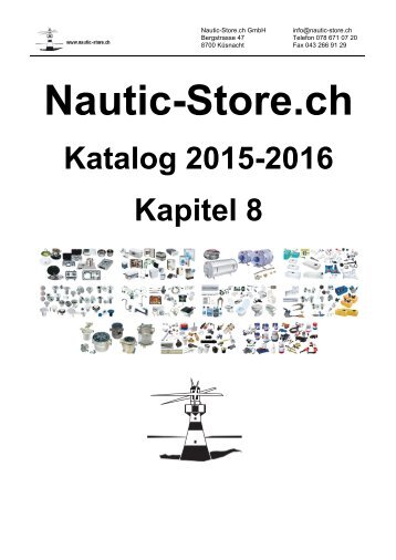 Nautic-Store.ch Bootszubehör Katalog Kapitel 8