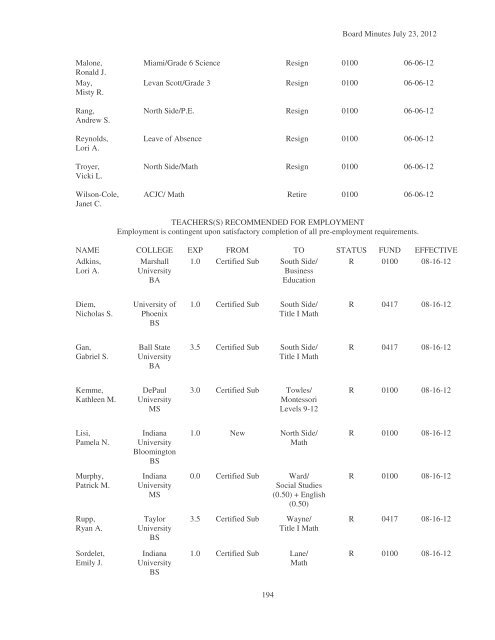 07-23-12 - Fort Wayne Community Schools