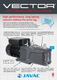 High performance, long lasting vacuum without the price tag - Javac