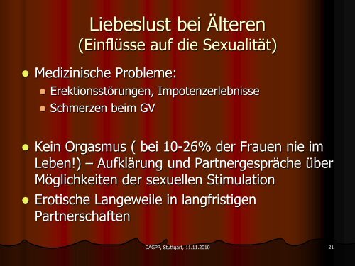 Sexualität im Alter