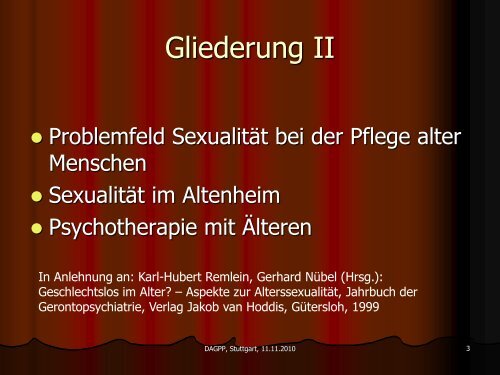 Sexualität im Alter