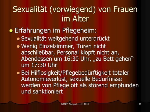 Sexualität im Alter