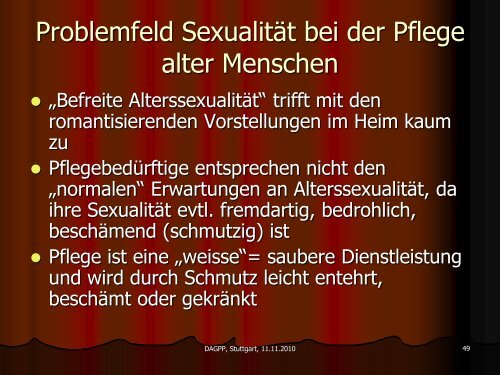 Sexualität im Alter